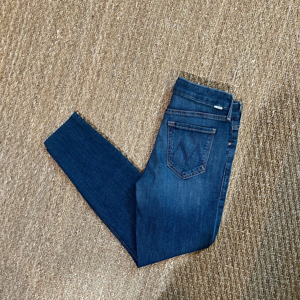 MOTHER The Looker Ankle Fray Girl Crush size 27 NWOT never worn but tag missing